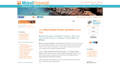 Desktop Screenshot of maui-hawaii-dream-vacations.com